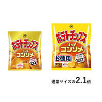 コイケヤ（湖池屋） 126g お徳用ポテトチップス リッチコンソメ 1セット（2袋入）