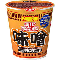 日清食品 カップヌードル 味噌ミニ [3種のみそを合わせた濃厚仕立て] 41g 15個 カップ麺ミニ カップラーメン カップスープ