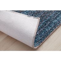 スミノエ HOMRUG 抗菌・抗ウィルス・防炎ラグ リュイール 1300×1900mm ブルー 1枚（直送品）