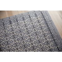 スミノエ HOMRUG GRANWOOLグランウール 抗菌・抗ウィルスラグ ノルディックルミ 1300×1900mm ブルー 1枚（直送品）