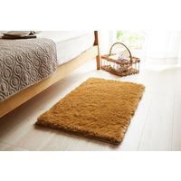 スミノエ HOMRUG 消臭・防炎マット キャメルフレーテ 500×800mm ベージュ 1枚（直送品）