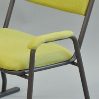 エイ・アイ・エス 楽座椅子 ハイタイプ グリーン RCH-06GN-4PCS 1セット(4脚入)（直送品）