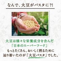 ハウス食品 大豆がパスタになりました 200g（100g×2食） 12袋 まるごと大豆粉50％配合 半生リングイネタイプ