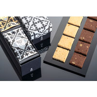 〈黒船〉NOVO TILE （ダーク・ホワイト）1個 三越伊勢丹 紙袋付 ノボタイル ラスク チョコレート 手土産 ギフト