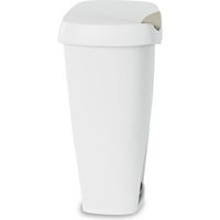 アントレックス Umbra ブリムカン ペダル式ゴミ箱 50L ホワイト 1個（直送品）