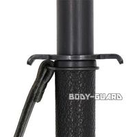 エスエスボディーガード 国産警棒 ツバつき ブラック K-03B 1本（直送品）