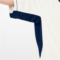 明石スクールユニフォームカンパニー 男女兼用ニットスクラブ ネイビー UZL3092-5-EL 1枚　スクラブ（直送品）