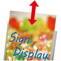 常磐精工 バリウススタンド看板 アクリルタイプ B2片面 VASKAC-B2K 1台（直送品）