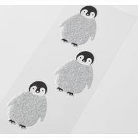 ミニレターセット シール付 ペンギン柄 86304006 1セット（3冊） デザインフィル（直送品）