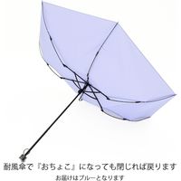 杉本商事55cm 男女兼用ミニ傘 耐風骨 無地 SS5050BU1セット（12本）（直送品）