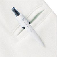 住商モンブラン ポロシャツ　兼用　半袖 白 L 32-5051 1枚（直送品）