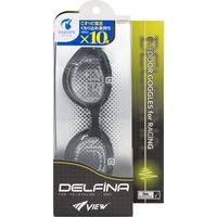 タバタ VIEW スイムゴーグル DELFINA ノーマルレンズ CBK V2000SA 1個（直送品）