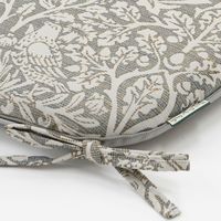 川島織物セルコン モリス デザイン スタジオ ブラザーラビット シートクッション 450×430mm グレー LN1733_98GR 1個（直送品）