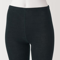 【レディース】無印良品 婦人 足なり直角 かかとに合う タイツ 婦人S 黒 良品計画