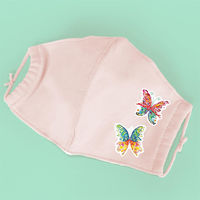 生地・布に貼るだけシール 【生地デコ】転写シート Fujiyoshi Brother's (フジヨシブラザーズ) プロデュース 蝶々 FD-（直送品）