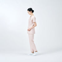 住商モンブラン パンツ レディス 半ゴム ペールピンク 3L UM700-6/0 1枚　スクラブ（直送品）