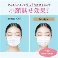 白元アース ビースタイル プリーツマスク ふつうサイズ 涼やか心地 ホワイト 1箱（20枚入）