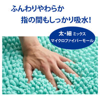 山崎産業 SUSU（スウスウ）抗菌ストロングWバスマットEC 40×60ブルー 4903180205608 1枚