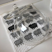 （100%天然素材）スポンジワイプ S 北欧ふきん セルロース 抜群の吸水力 迷子のヒツジ 1個 イーオクト