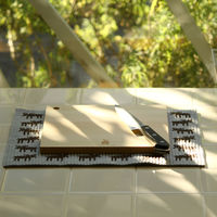 【100%天然素材】 スポンジワイプ L 水切りマット セルロース 抜群の吸水力 ムース ブラウン グレー 1個 イーオクト