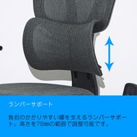 藤沢工業 TOKIO オフィスチェア OCV23HHF ライトグレー OCV23HHF ライトグレー 1脚（取寄品）