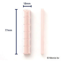 こどものかお Nブルーナ ポチッとシックス チェック&おてんき柄 2066-003 1個（直送品）