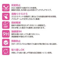 エアージェイ iPhone16 マットタイプガラスパネル VGN-P24-MT 1枚（直送品）