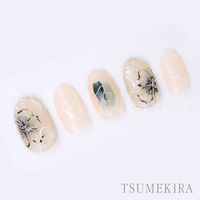 イングカワモト TSUMEKIRA(ツメキラ) ネイルシール 塗りかけ cool NN-NRK-102 1セット(3枚)（直送品）