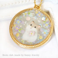 【レジンクラブ】 レジン用シール たけいみき プロデュース1 mimi fleur 2枚セット(両面印刷) RC-TKI-101（直送品）