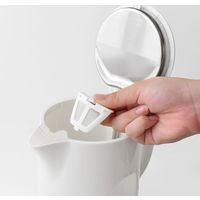 ドリテック 電気ケトル Fennel ホワイト PO-376RWT 1個