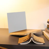 林製作所 AnoTana ブックスタンド~ほんのこしかけ~ ホワイト/木目 YS-B02W-N 1個（直送品）