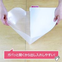 クツワ プリント持ち帰りファイル&ケース OA013 1個（直送品）