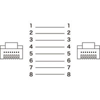 サンワサプライ カテゴリ6Aより線LANケーブル KB-T6AY-05W 1個（わけあり品）
