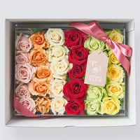 アデリー ホシファーム 生花バラ デコレーションローズ フラワーシャワー・バスフラワー FMY-01D 1箱（直送品）