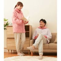 ヒューマンシップス テイジン 速暖半天 すぐぽか コーラルピンク/トープ S~M a3363421 1枚（直送品）