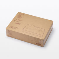 無印良品 丸洗いできる ペット用クッション ベージュ ヒッコリー 良品計画