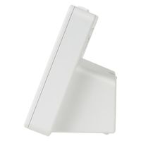 ノア精密 MAG（マグ）デジタル目覚まし時計 ブリム ホワイト 幅93×奥行52×高さ74mm[デジタル 温度表示 アラームカレンダー] 1個