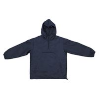 ヤマショウ 撥水防寒ヤッケ あったか胴わた入 胸ポケット付き ネイビー LL YBC-007NVLL 1着（直送品）