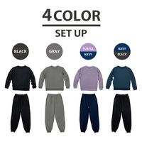 ヤマショウ ふんわりやわらかスウェットセット セットアップ 上下セット 男女兼用 グレー L YRW-001GYL 1セット(上下セット)（直送品）