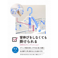 シービージャパン まとめ干しうちそとアルミハンガー48P 1セット（3個）