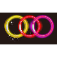 三洋堂　カラフルネオンブレスレット 3本入　1996　1セット（1袋（3本入）×25）