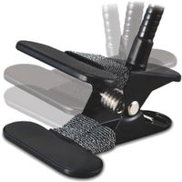 リーダーメディアテクノ スマホスタンド フレキシブルアーム クリップ式 ブラック 1ケース(20個入) L-SCS-B 1ケース(20個)（直送品）