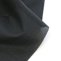 オルヌマン アウルスママ 織物接着芯地 シャープ 黒 幅122cm×70cm AM-W3B 1セット(3袋)（直送品）