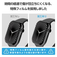 アップルウォッチ 衝撃吸収 フィルム 2枚入 【42mm対応】 高透明 AW-24BFLAPKRG エレコム 1個（直送品）
