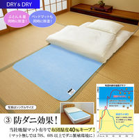 アストロ ドライ&ドライ吸湿防ダニマット シングル 614-41N 1枚（直送品）