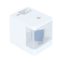 サンスター文具　電池式鉛筆削り器　nomamo　ホワイト　S4304713　1個