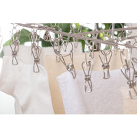 アイリスオーヤマ ステンレスピンチハンガー PIHー50SH 　1セット（3台）