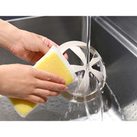 オークス シンク掃除が楽になる排水口ネットホルダー グレー LS1571 1個（直送品）