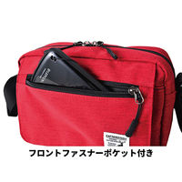 スワン CAPTAIN STAG ショルダーバッグ 1272 レッド 1個（直送品）