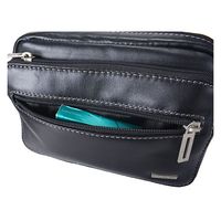 スワン SAXON 牛革 ウエストバッグ 5040 ブラック 1個（直送品）